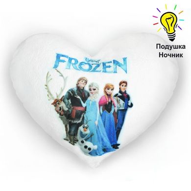 Подушка-нічник "Frozen", що світиться